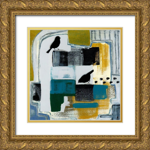 Treehouse Overture III Gold Ornate Wood Framed Art Print with Double Matting by Daavettila, Tara