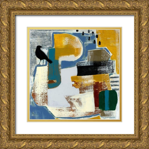 Treehouse Overture VI Gold Ornate Wood Framed Art Print with Double Matting by Daavettila, Tara