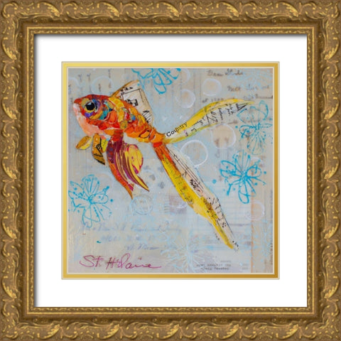 Always Looking Up II Gold Ornate Wood Framed Art Print with Double Matting by St. Hilaire, Elizabeth