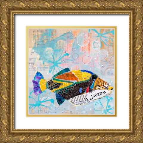 Always Looking Up V Gold Ornate Wood Framed Art Print with Double Matting by St. Hilaire, Elizabeth