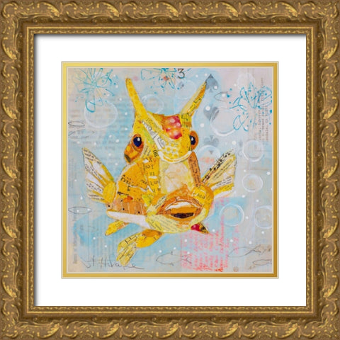 Always Looking Up VI Gold Ornate Wood Framed Art Print with Double Matting by St. Hilaire, Elizabeth