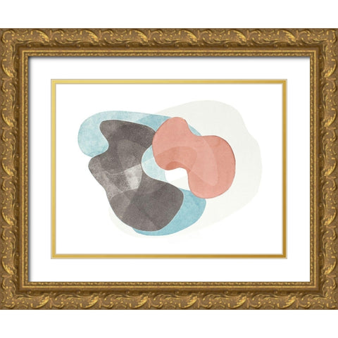 Homage to Eames VI Gold Ornate Wood Framed Art Print with Double Matting by Delamater, Rob