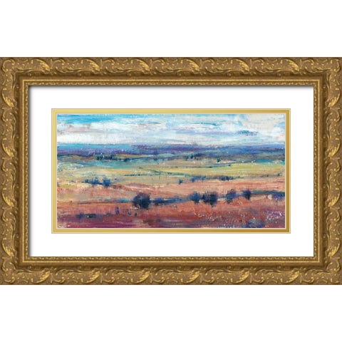 Temperate Terrain I Gold Ornate Wood Framed Art Print with Double Matting by OToole, Tim