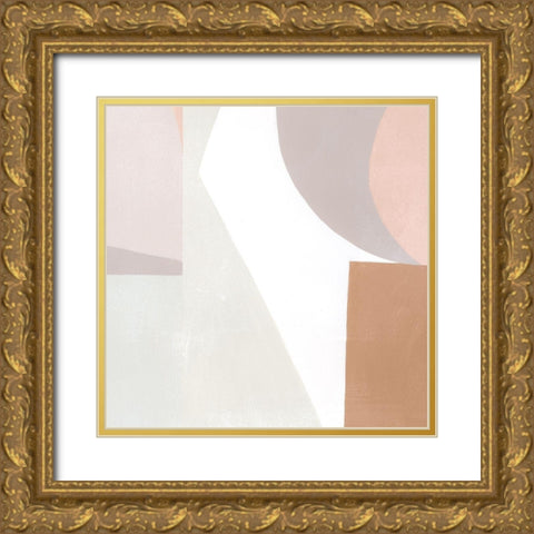 Pastel Eclipse IV Gold Ornate Wood Framed Art Print with Double Matting by Popp, Grace
