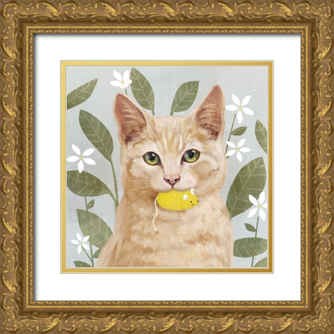 Pet Life II Gold Ornate Wood Framed Art Print with Double Matting by Borges, Victoria