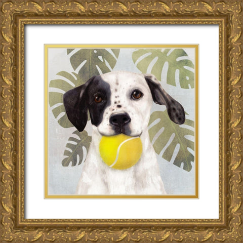 Pet Life IV Gold Ornate Wood Framed Art Print with Double Matting by Borges, Victoria