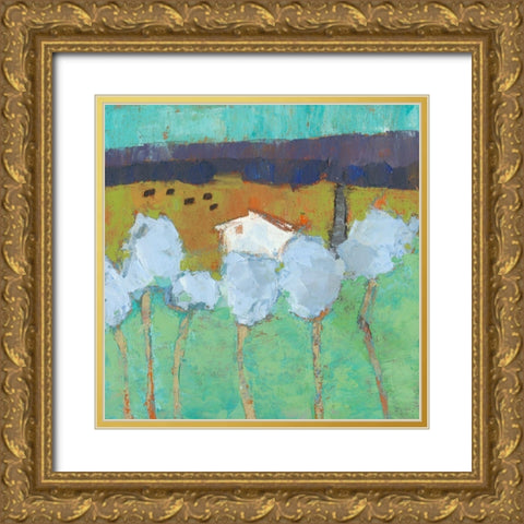 Wim Barn Gold Ornate Wood Framed Art Print with Double Matting by Jachimiec, Sue