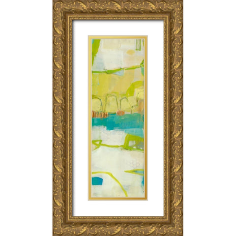 Abroad II Gold Ornate Wood Framed Art Print with Double Matting by Jachimiec, Sue