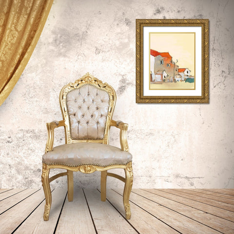 Frigiliana, Spain I Gold Ornate Wood Framed Art Print with Double Matting by Dixon, Samuel