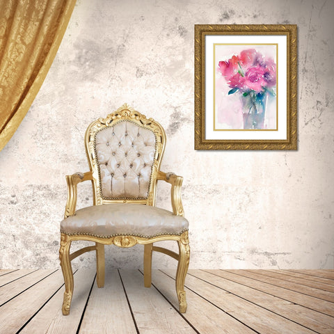 Half A Dozen Gold Ornate Wood Framed Art Print with Double Matting by Dixon, Samuel