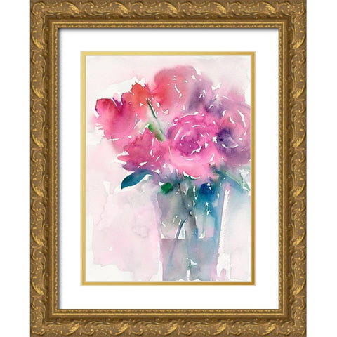 Half A Dozen Gold Ornate Wood Framed Art Print with Double Matting by Dixon, Samuel