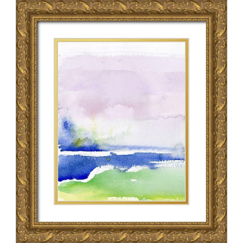 Into the Mystic I Gold Ornate Wood Framed Art Print with Double Matting by Ludwig, Alicia