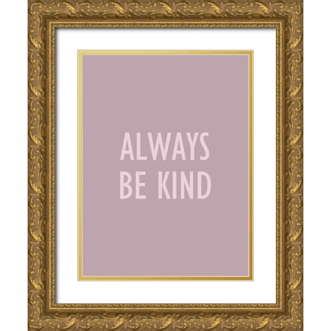 Simple Sentiment II Gold Ornate Wood Framed Art Print with Double Matting by Borges, Victoria