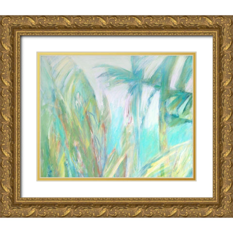 Trade Winds Diptych I Gold Ornate Wood Framed Art Print with Double Matting by Wilkins, Suzanne