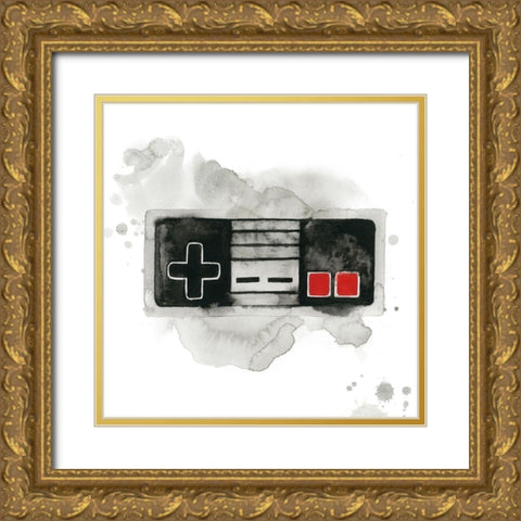 Gamer I Gold Ornate Wood Framed Art Print with Double Matting by Popp, Grace