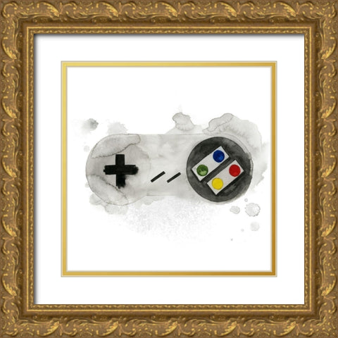 Gamer II Gold Ornate Wood Framed Art Print with Double Matting by Popp, Grace
