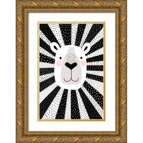 Custom Mix and Match Animal I Gold Ornate Wood Framed Art Print with Double Matting by Borges, Victoria