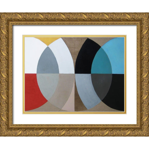 Clear Intentions I Gold Ornate Wood Framed Art Print with Double Matting by Bellissimo Art