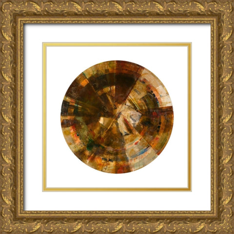 Galileos Assistant IV Gold Ornate Wood Framed Art Print with Double Matting by Bellissimo Art