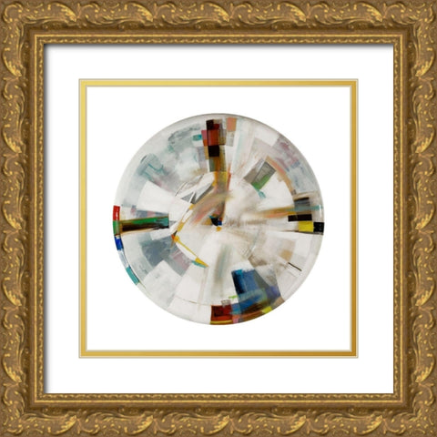 Galileos Assistant VIII Gold Ornate Wood Framed Art Print with Double Matting by Bellissimo Art