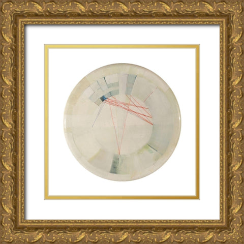 Galileos Assistant IX Gold Ornate Wood Framed Art Print with Double Matting by Bellissimo Art
