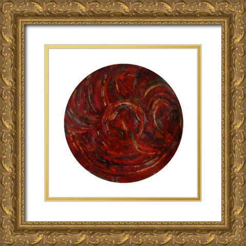 Galileos Assistant XI Gold Ornate Wood Framed Art Print with Double Matting by Bellissimo Art