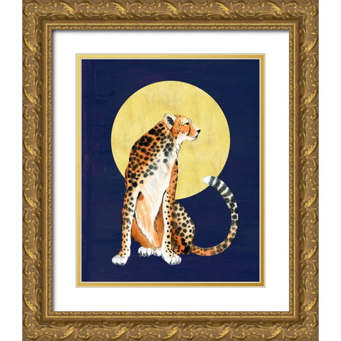 Queen of the Jungle II Gold Ornate Wood Framed Art Print with Double Matting by Popp, Grace