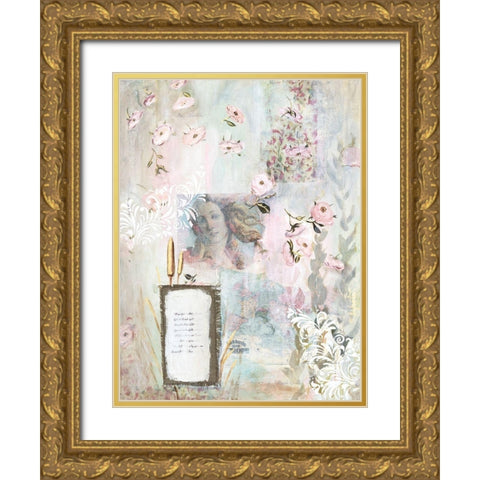 Botticellis Dream I Gold Ornate Wood Framed Art Print with Double Matting by Iafrate, Sandra