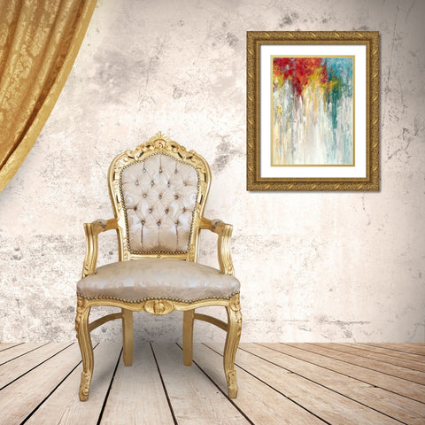 Unbound I Gold Ornate Wood Framed Art Print with Double Matting by Bothne, Janet