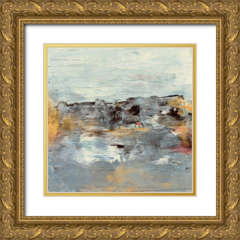 Discovery I Gold Ornate Wood Framed Art Print with Double Matting by Bramma, Lila