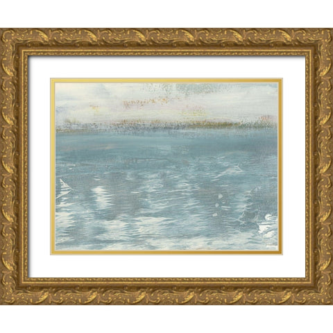 Peace and Calm I Gold Ornate Wood Framed Art Print with Double Matting by Bramma, Lila