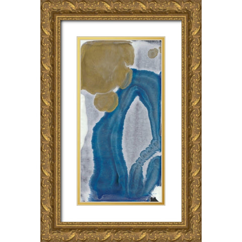 Invulnerable II Gold Ornate Wood Framed Art Print with Double Matting by Bramma, Lila