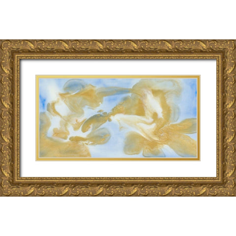 Meeting Light II Gold Ornate Wood Framed Art Print with Double Matting by Bramma, Lila
