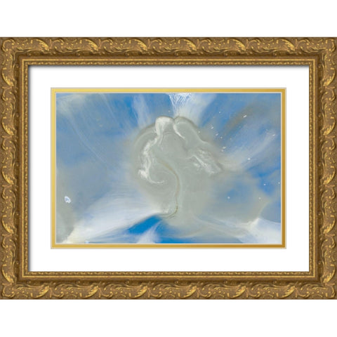 Being One I Gold Ornate Wood Framed Art Print with Double Matting by Bramma, Lila