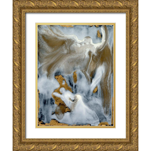 Power of Life III Gold Ornate Wood Framed Art Print with Double Matting by Bramma, Lila