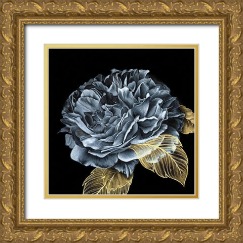 River Roses I Gold Ornate Wood Framed Art Print with Double Matting by Liama, Lily