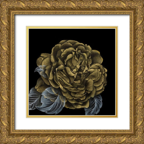 River Roses II Gold Ornate Wood Framed Art Print with Double Matting by Liama, Lily