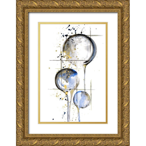 Pioneer III Gold Ornate Wood Framed Art Print with Double Matting by Liama, Lily