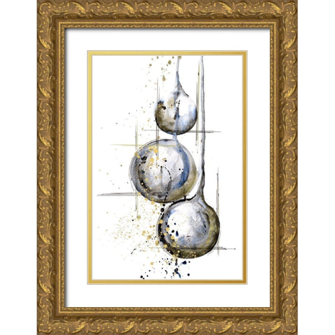 Pioneer IV Gold Ornate Wood Framed Art Print with Double Matting by Liama, Lily
