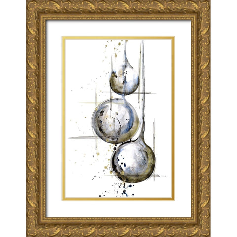 Pioneer IV Gold Ornate Wood Framed Art Print with Double Matting by Liama, Lily