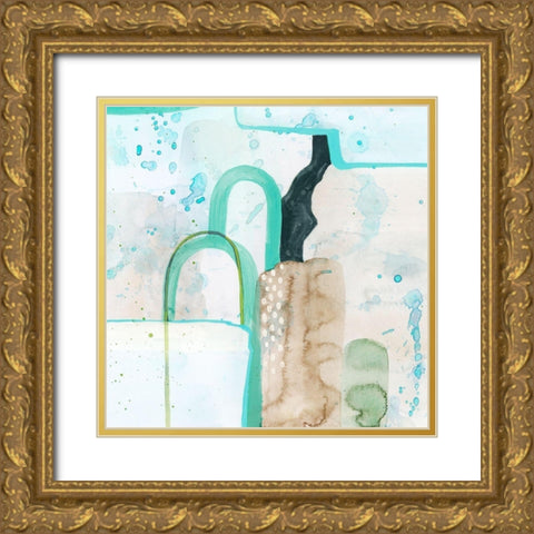 Minted Storm IV Gold Ornate Wood Framed Art Print with Double Matting by Popp, Grace