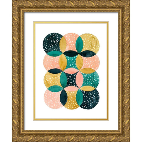 In Spate II Gold Ornate Wood Framed Art Print with Double Matting by Popp, Grace