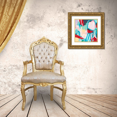 Maximum Dissonance II Gold Ornate Wood Framed Art Print with Double Matting by Vess, June Erica