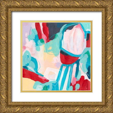 Maximum Dissonance II Gold Ornate Wood Framed Art Print with Double Matting by Vess, June Erica