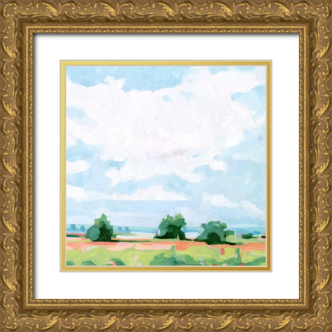 Spring Midday I Gold Ornate Wood Framed Art Print with Double Matting by Scarvey, Emma