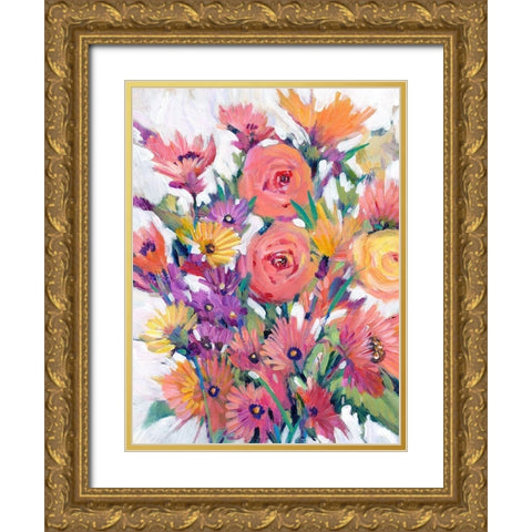 Spring in Bloom I Gold Ornate Wood Framed Art Print with Double Matting by OToole, Tim