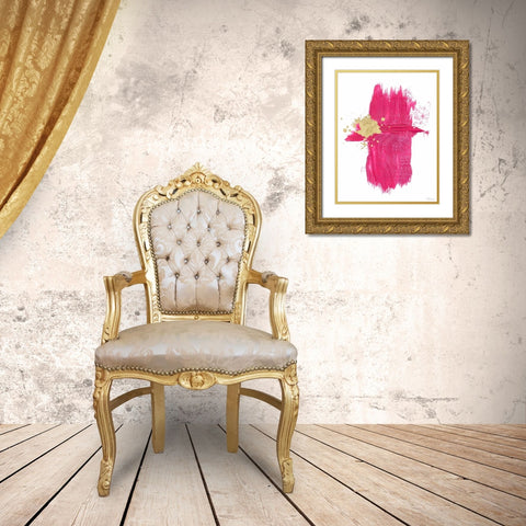 Concurrence IV Gold Ornate Wood Framed Art Print with Double Matting by Stramel, Renee W.
