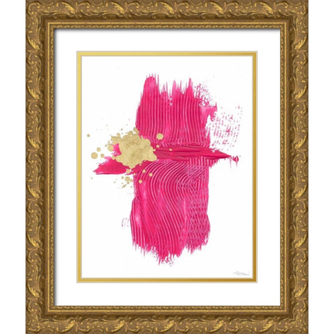 Concurrence IV Gold Ornate Wood Framed Art Print with Double Matting by Stramel, Renee W.