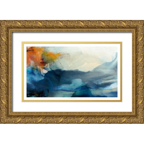 Devotion Gold Ornate Wood Framed Art Print with Double Matting by Jasper, Sisa
