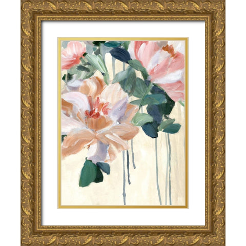 Custom Moderne I Gold Ornate Wood Framed Art Print with Double Matting by Popp, Grace